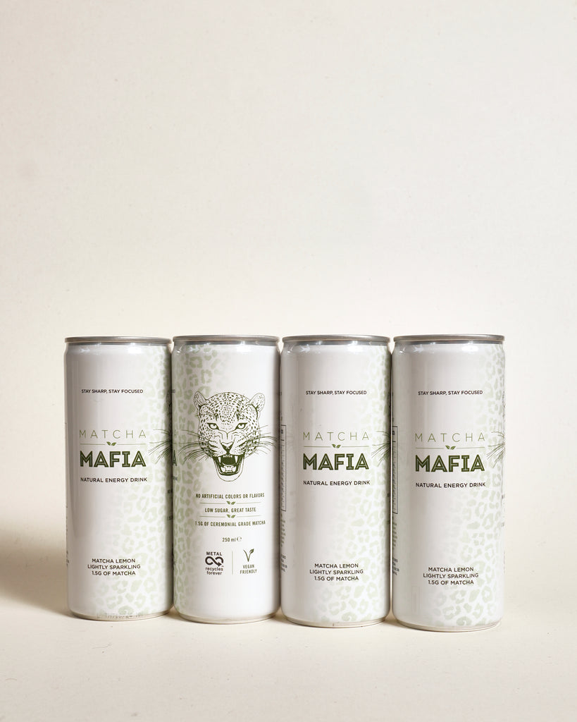 Matcha Mafia Energy Drink - 4 pack