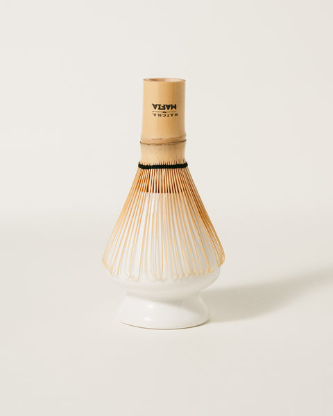 White Chasen Naoshi (Matcha Whisk Holder)