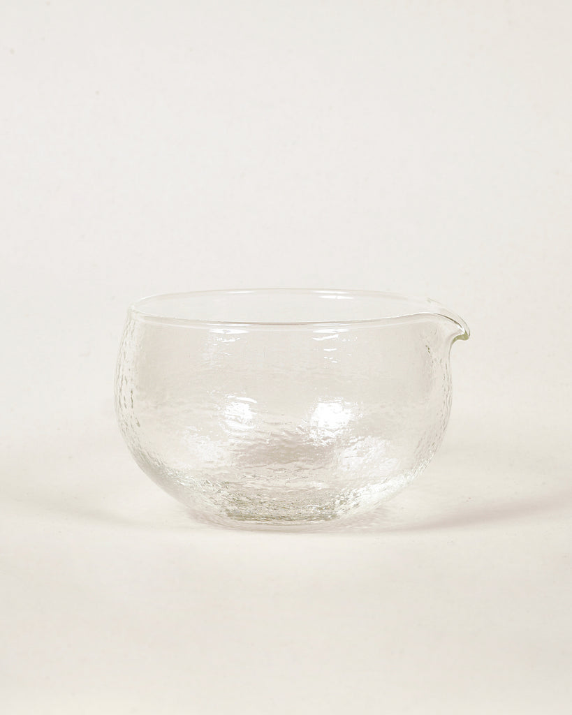 Glass Textured Matcha Bowl (Chawan)